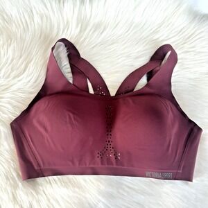 Victorias Secret Sport Bra 38 C Angel Max Support Wireless Wire Free Foam Pink